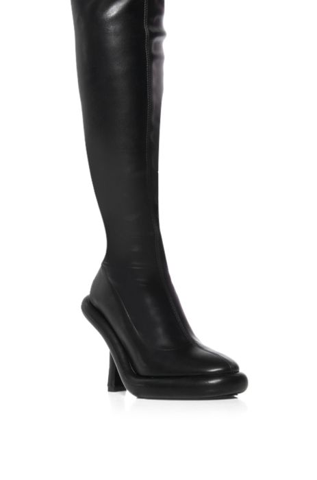 AZALEA WANG EMERIE BLACK BOOT IN BLACK
