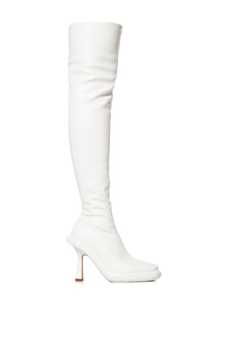 AZALEA WANG EMERIE WHITE BOOT