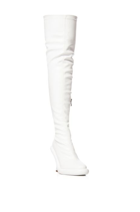 AZALEA WANG EMERIE WHITE BOOT