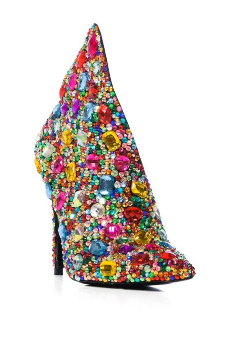 AZALEA WANG NEXT UP EMBELLISHED ANGULAR PUMP IN MULTI