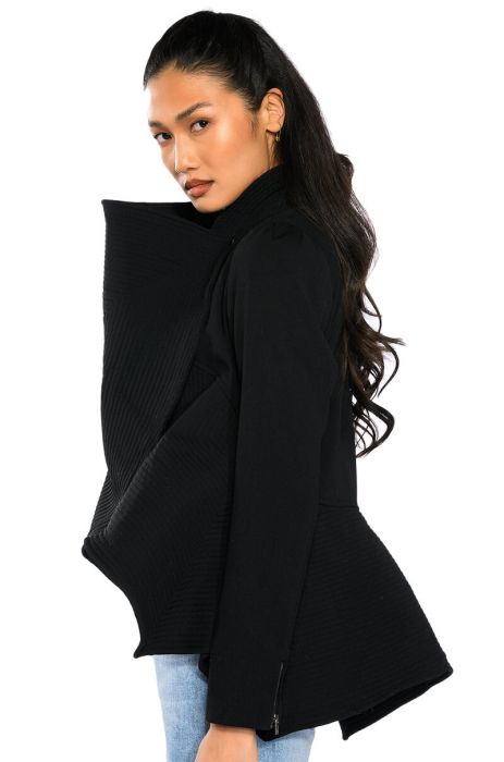 DARKEST KNIGHT MOTO JACKET in black