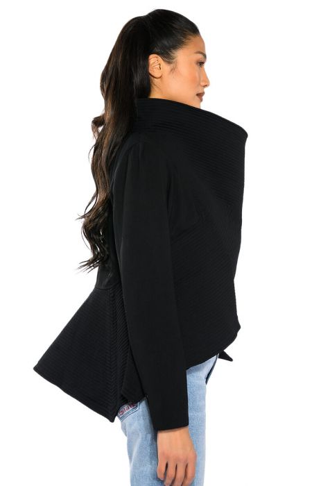 DARKEST KNIGHT MOTO JACKET in black