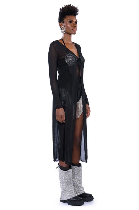 HERE FOR IT DUSTER in BLACK