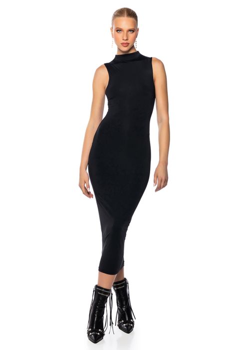 LIKE BUTTER MAXI DRESS IN BLACK, CHOCOLATE