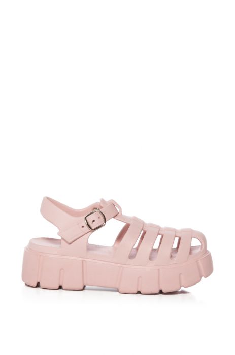 MUMU FLATFORM CLOG IN PINK