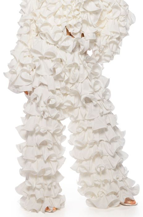 RIPLEY WIDE LEG PANT IN WHITE