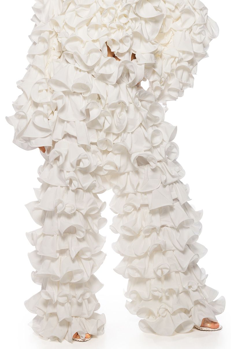 RIPLEY WIDE LEG PANT IN WHITE