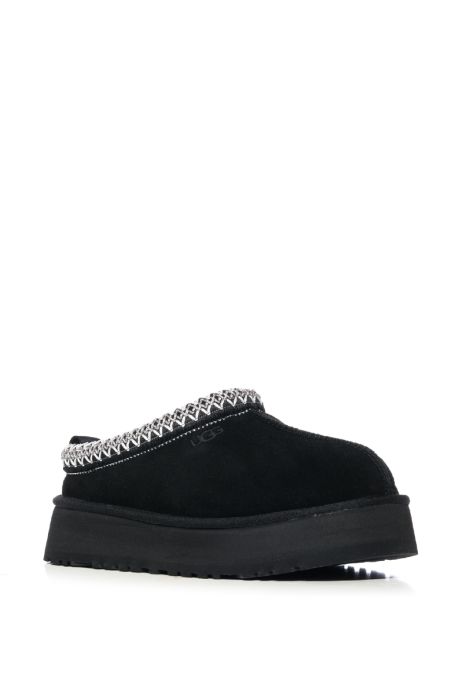 UGG TAZZ FLAT SLIPPER IN BLACK